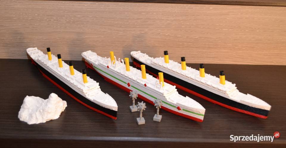 RMS Titanic HMHS Britannic RMS Olympic Dodatki sprzedam