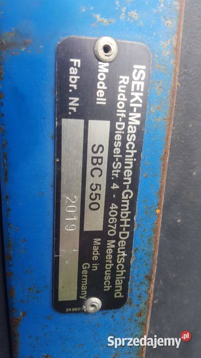 TRAKTOREK KOSIARKA ISEGI SG 17 sprzedam