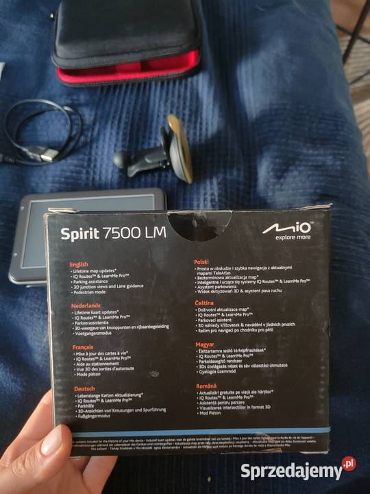 Nawigacja Mio Spirit 7500 LM łódzkie Łódź