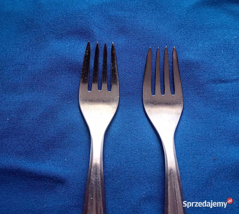 Dwa widelce ze stali nierdzewnej Gerlach punce z sprzedam