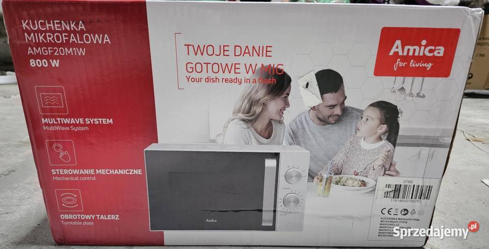 Sprzedam Nową nieużywaną mikrofale Amica Skierniewice