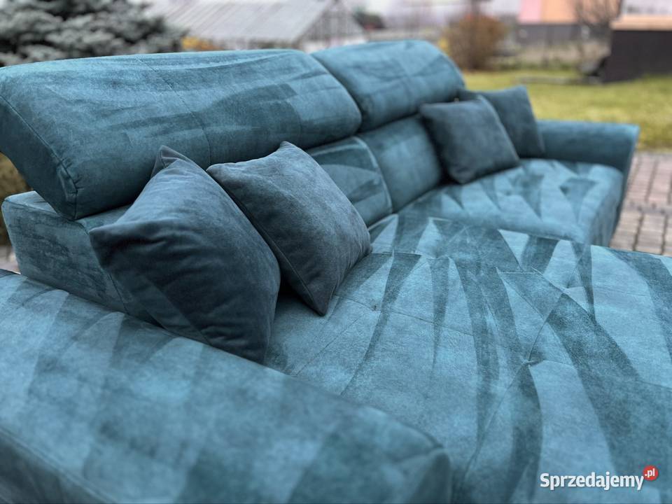 Elegancki Narożnik Agata Meble 265 x 180 Zadbany śląskie Myszków