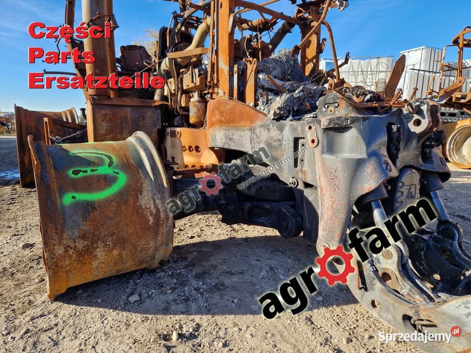 Massey Ferguson 8660 części skrzynia biegów oś Byków