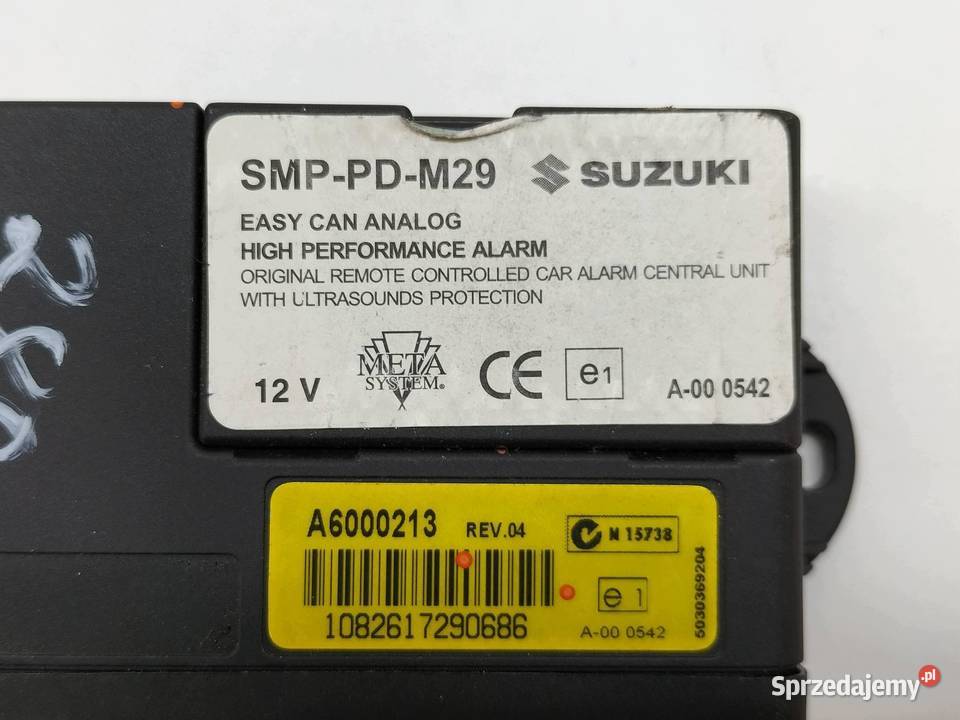 MODUŁ ALARAMU CENTRALKA SMPPDM29 Suzuki SX4 I