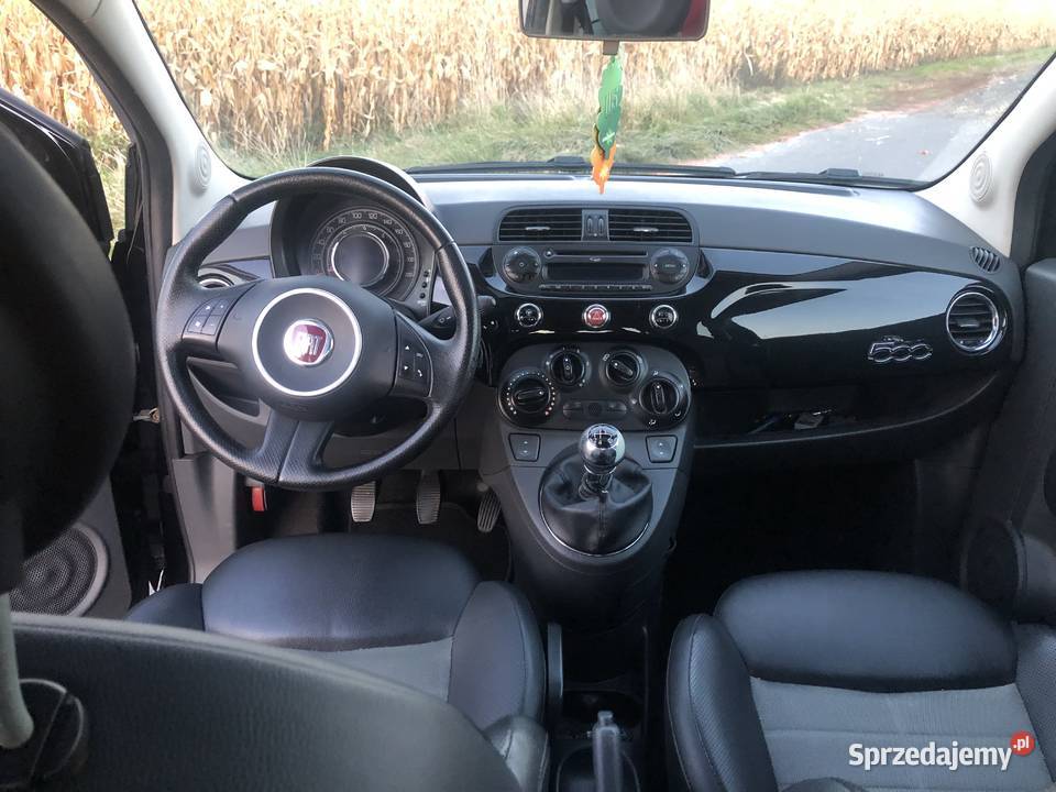 Fiat 500 13 Diesel panorama klima czujniki Poznań