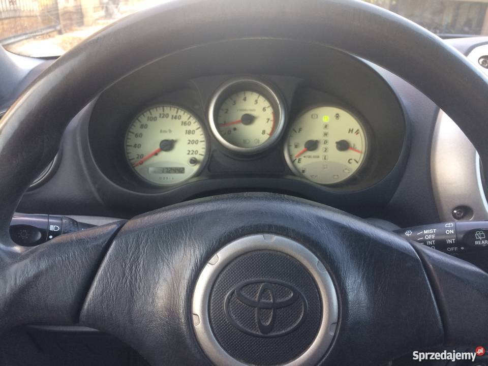 TOYOTA RAV4 AUTOMAT GAZ niski przebieg Rok produkcji 2001 Warzenko
