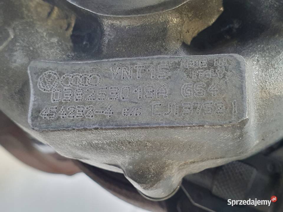 TURBOSPRĘŻARKA Audi A3 8L Golf IV 19 TDI turbo osobowe lubelskie