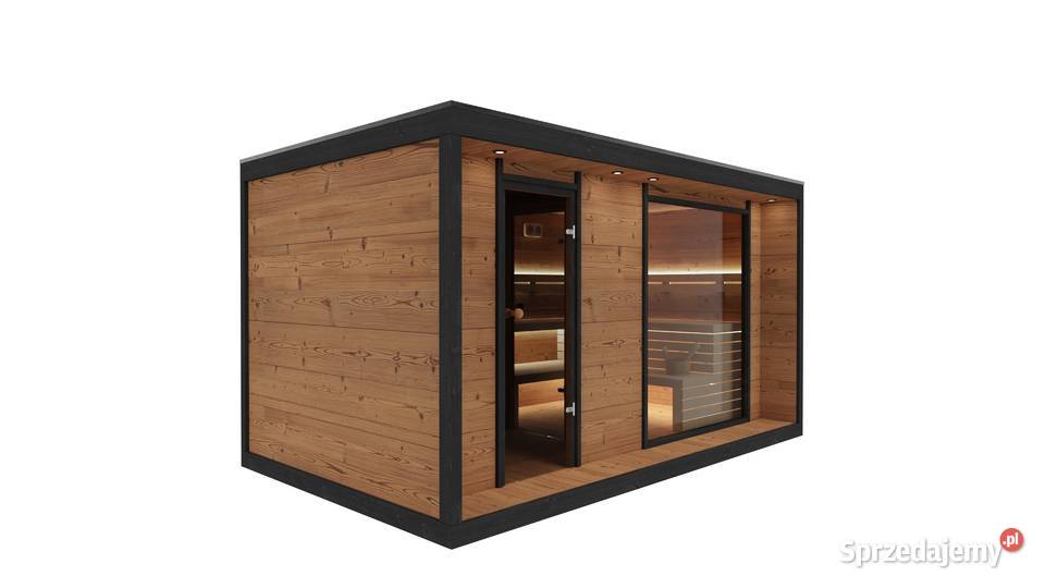 Sauna ogrodowa SADE 410 x 250 DOSTAWA W sprzedam