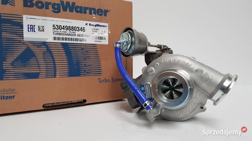 Nowa turbosprężarka BorgWarner KKK 53049880346