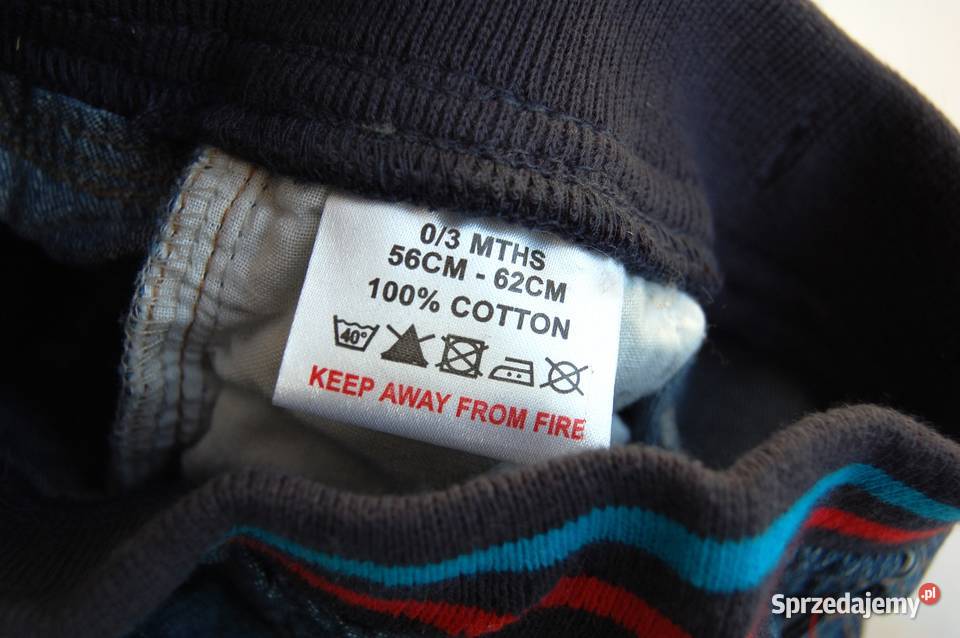 Nowe spodenki jeansy Babaluno Baby 03 msc 5662 lubelskie Lublin