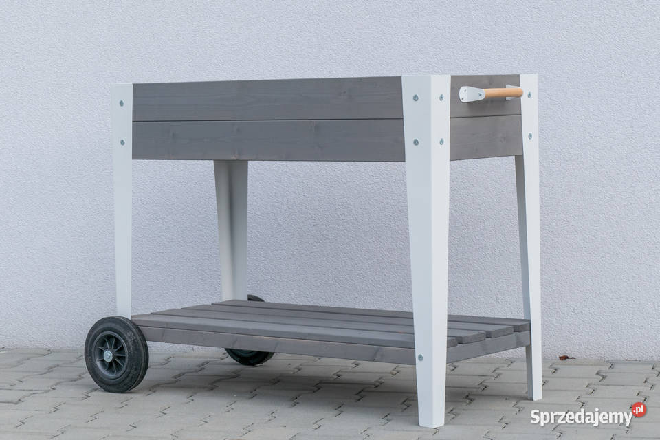 Stolik do prac ogrodowych z kołami sprzedam