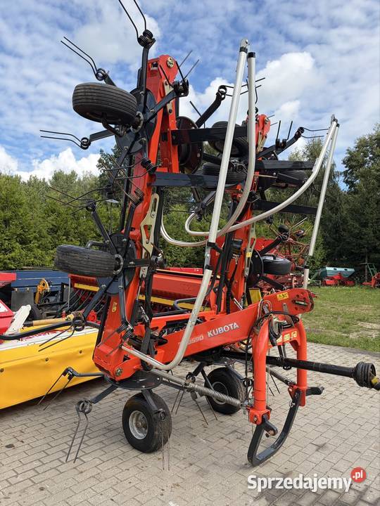 Przetrząsarka karuzelowa Kubota TE 8590 Myszyniec