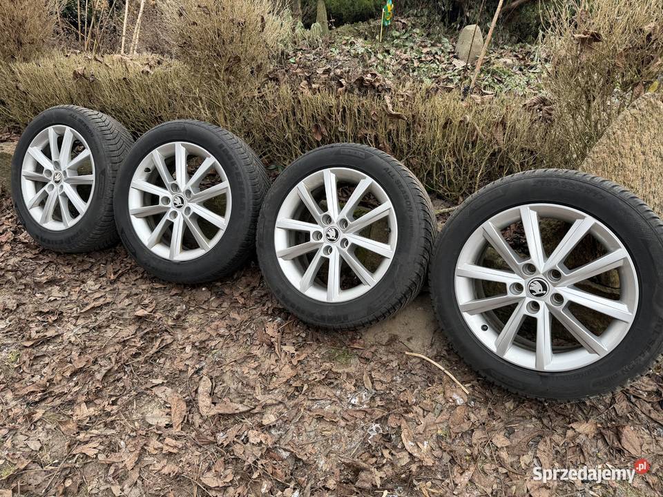 Alufelgi oryg Skoda 17 5x 112 Octavia Yeti Koła