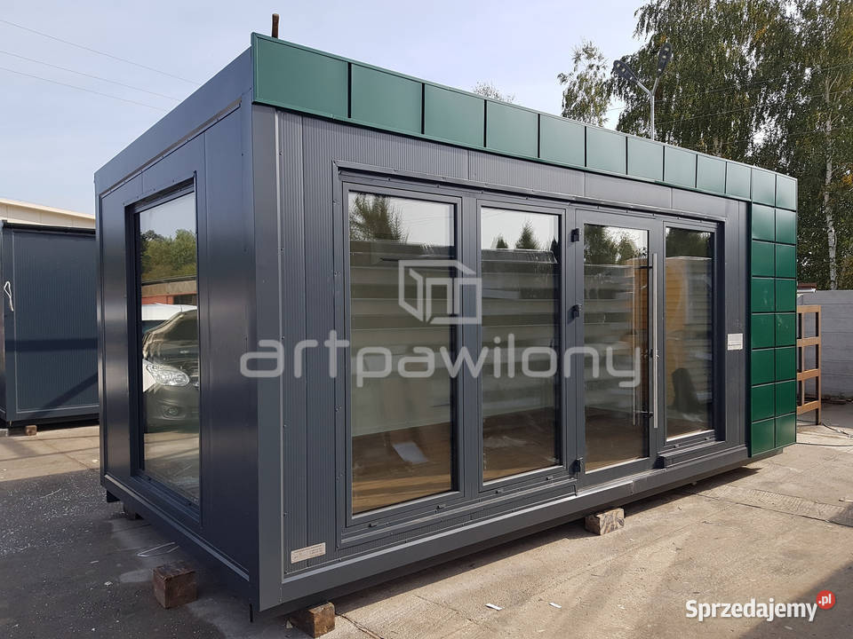 Kontener Biurowy 3x6 Pawilon Handlowy ART Toruń