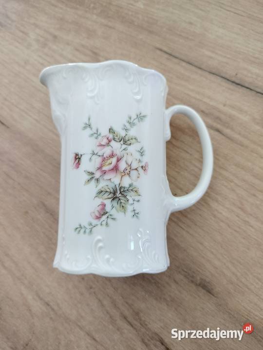 Porcelanowy mlecznik śliczny delikatny lekki Choszczno