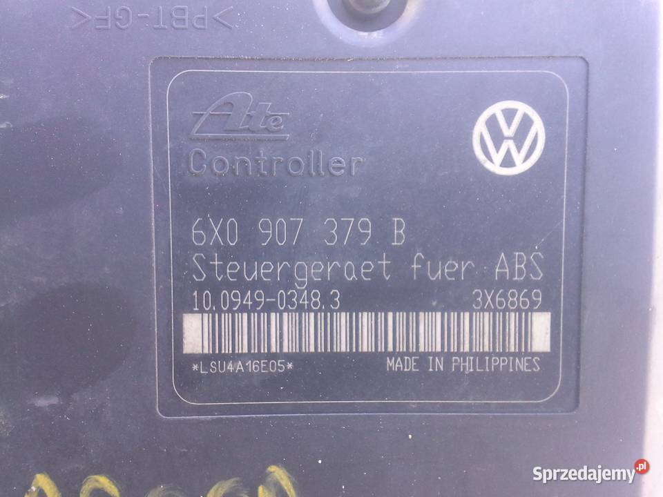 Seat Arosa VW Skoda pompa ABS 6X0907379B zachodniopomorskie Dębno sprzedam