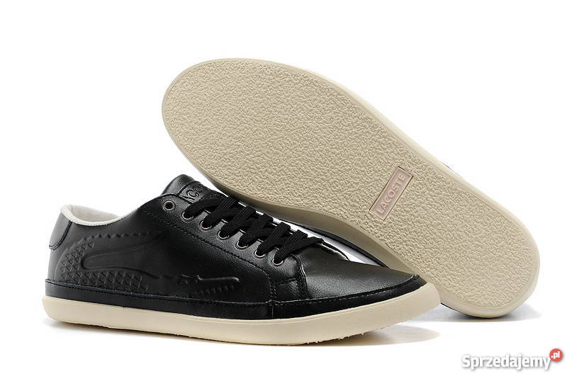Lacoste buty męskie skóra czarne 40 41 42 43 44 Katowice