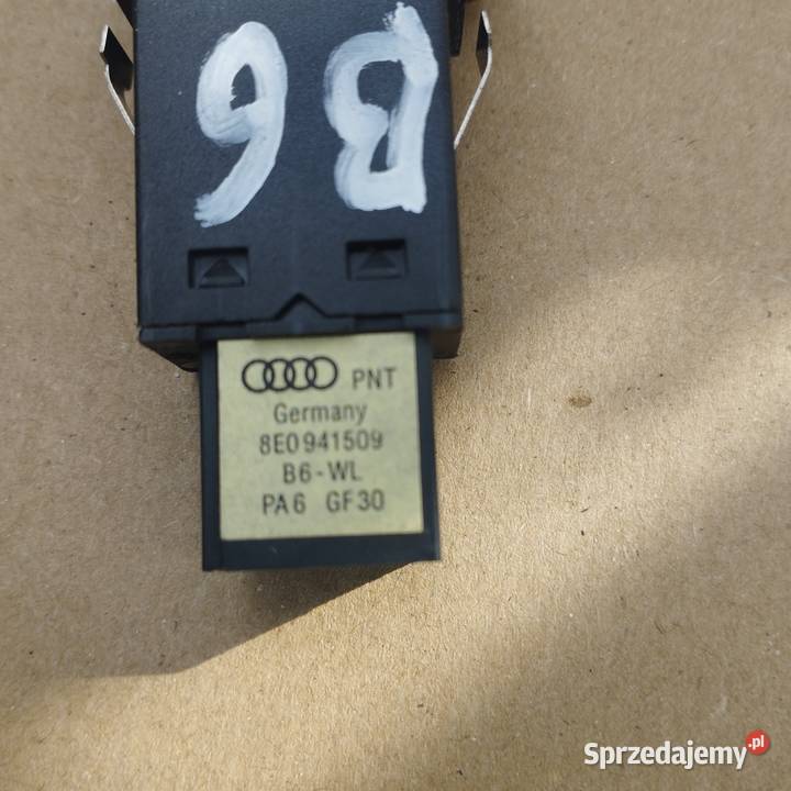 Włącznik świateł awaryjnych audi a4b6 8d0941509 Serpelice sprzedam