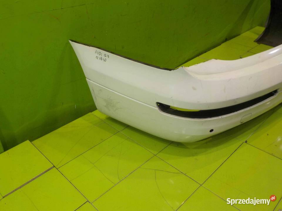 AUDI Q7 4L 07r zderzak tyl PDC mazowieckie Suków