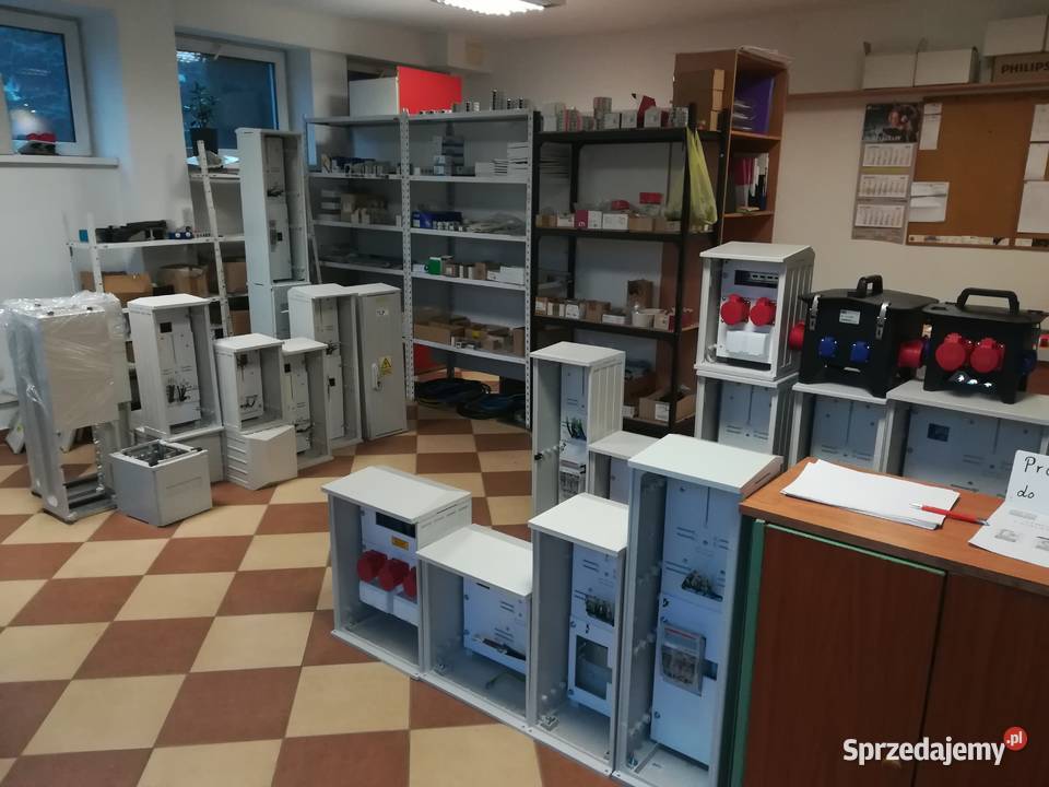 Erbetka rozdzielnia plac budowy złącze pomiar Kraków