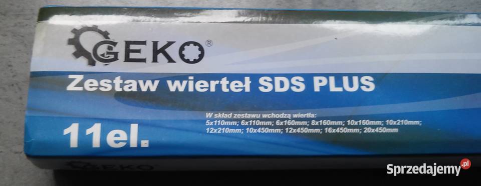 WIERTŁA DO BETONU SDS PLUS 11 zachodniopomorskie Koszalin sprzedam