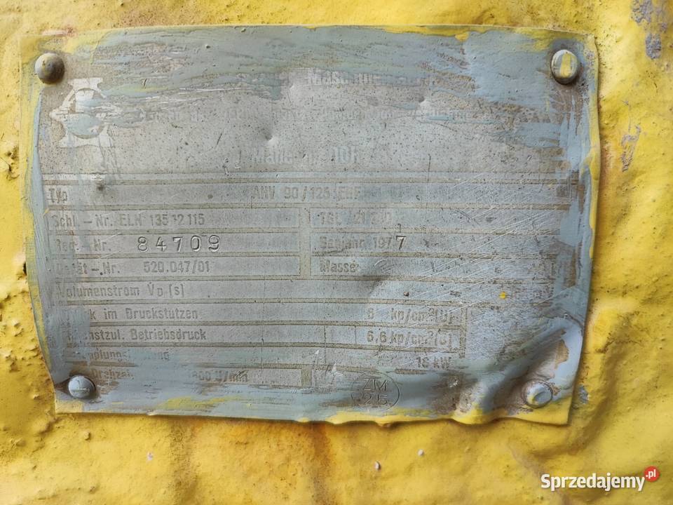 Sprężarka srubowa DDR silnik elektryczny 18 kw