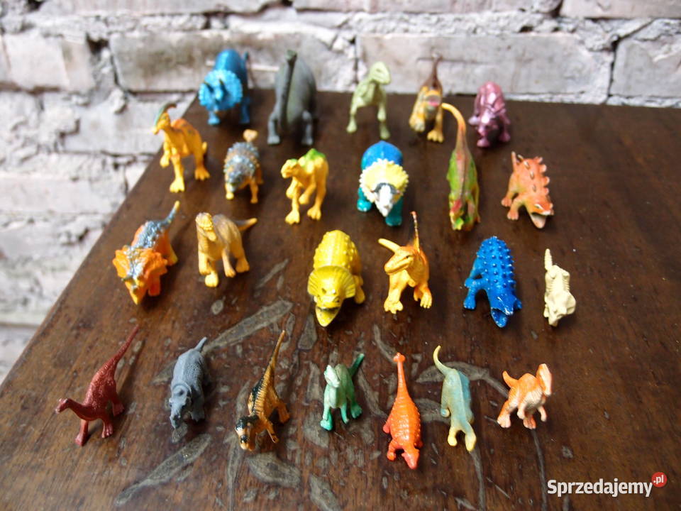 Dinozaury Figurki duży zestaw Łódź