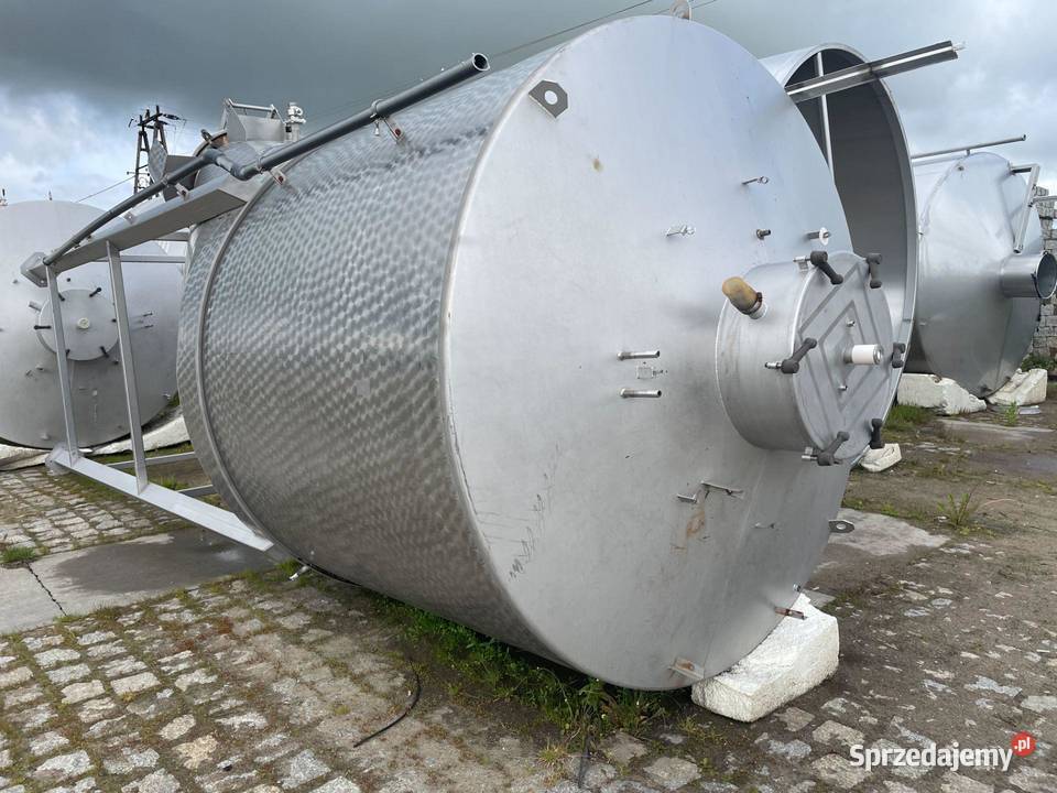 Zbiornik 12000l 12m3 ze stali nierdzewnej z Wtelno sprzedam