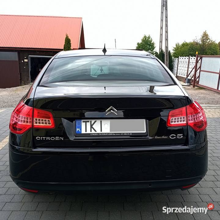 Citroen C5 16 HDI Sedan Prywatny Doinwestowany czarny sprzedam