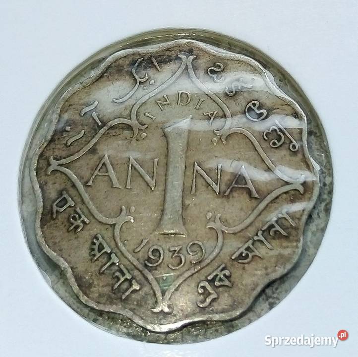 INDIE BRYTYJSKIE 1 ANNA 1939 rMIEDZIONIKIEL mazowieckie Legionowo