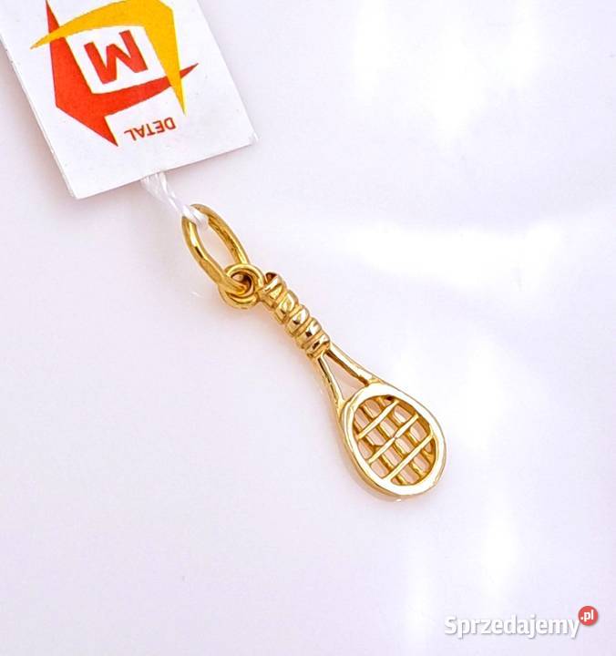 20 Wisiorek Złoty 585 RAKIETA TENISOWA Z1112 wielkopolskie Poznań sprzedam