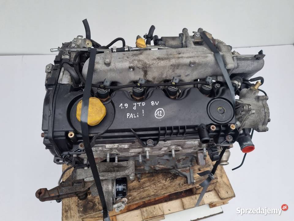 SILNIK Fiat Stilo 19 JTD 115 pali 192A1000 Rudka