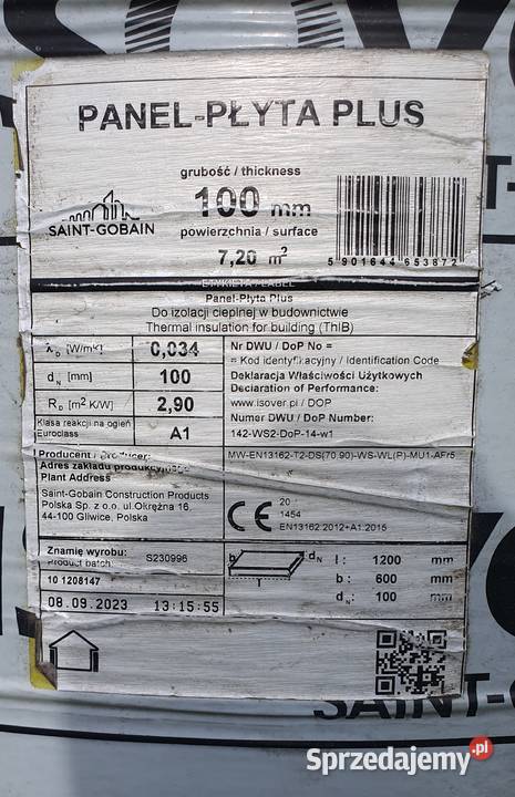 Wełna z welonem Grubość 10 Lambda 0034 Ilość Zabrze