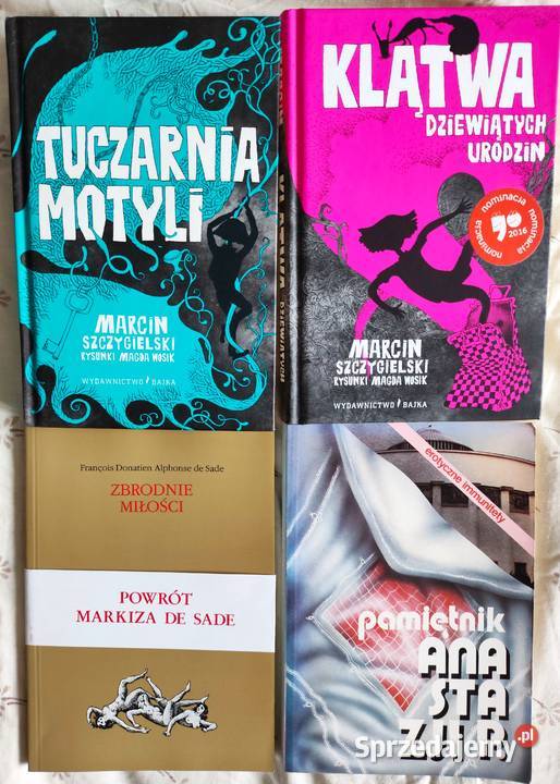 Tuczarnia motyli Anastazja P Markiz de Sade Olsztyn