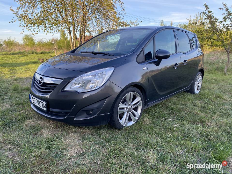 Opel Meriva 14 100 2010 manualna Meriva dolnośląskie Środa Śląska