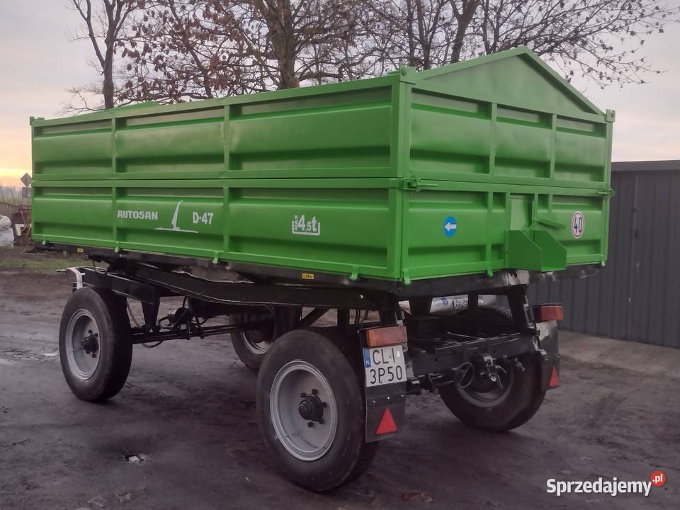 Sprzedam przyczepę wywrotkę Autosan d 47 Przedecz
