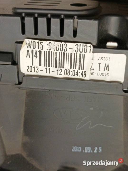 LICZNIK 940033U01 17 CRDI 115 Kia Sportage III