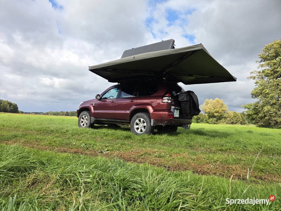 Toyota Land Cruiser 120 30 D auto wyprawowe wielkopolskie Kamionki