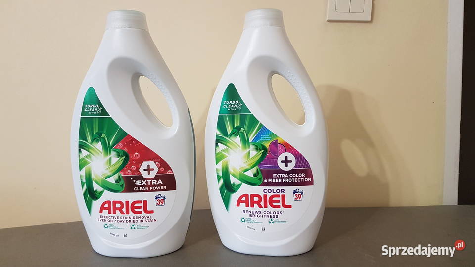 ARIEL kolor i ochrona włókien turbo clean Proszki i płyny do prania Warszawa