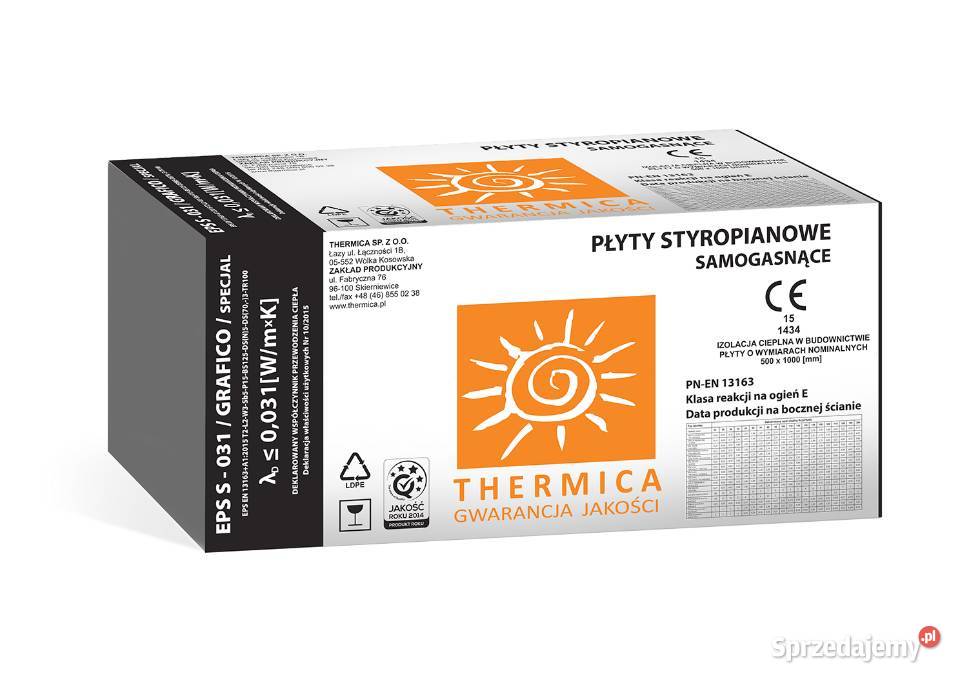 Styropian grafitowy 031 THERMICA dobra Siemiatycze