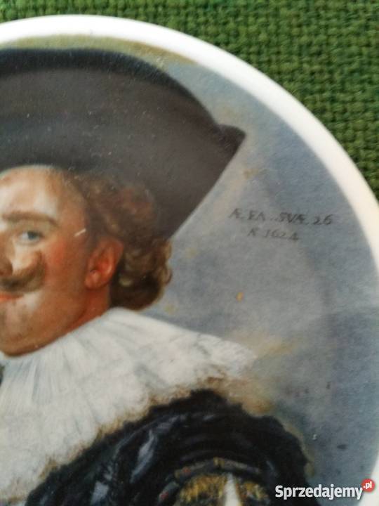 Ozdobna porcelana talerzyk