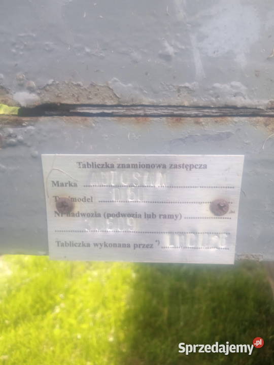 Przyczepa Autosan D50 Przyczepy rolnicze sprzedam