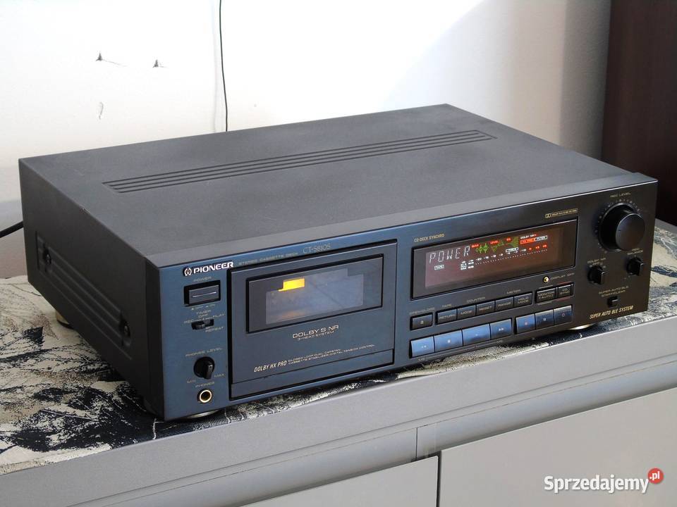 Magnetofon kasetowy Pioneer CTS810S 3 głowice