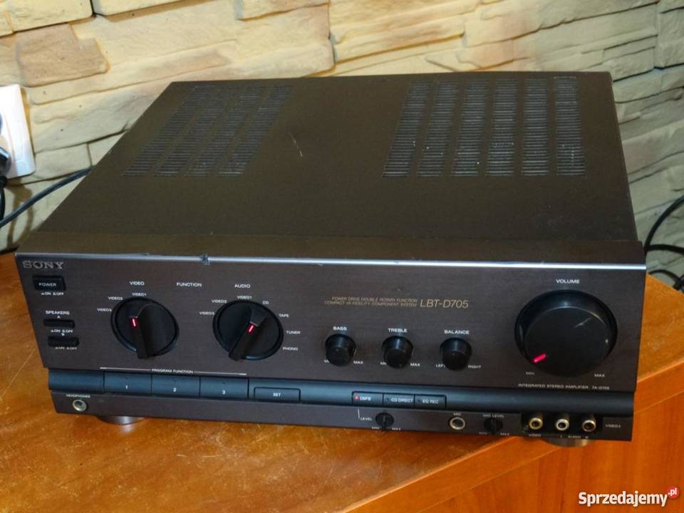 Wzmacniacz Sony TAD705 sprawny i mocnyWYSYŁKA podkarpackie