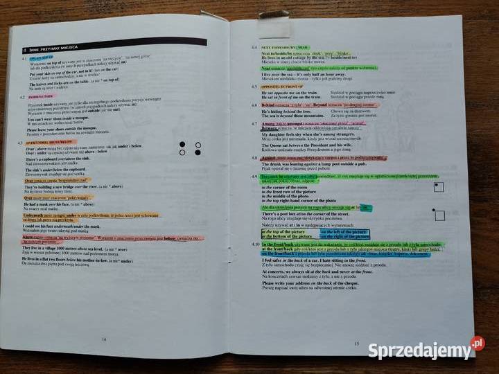 swój angielski Przyimki Prepositions Paul Kraków