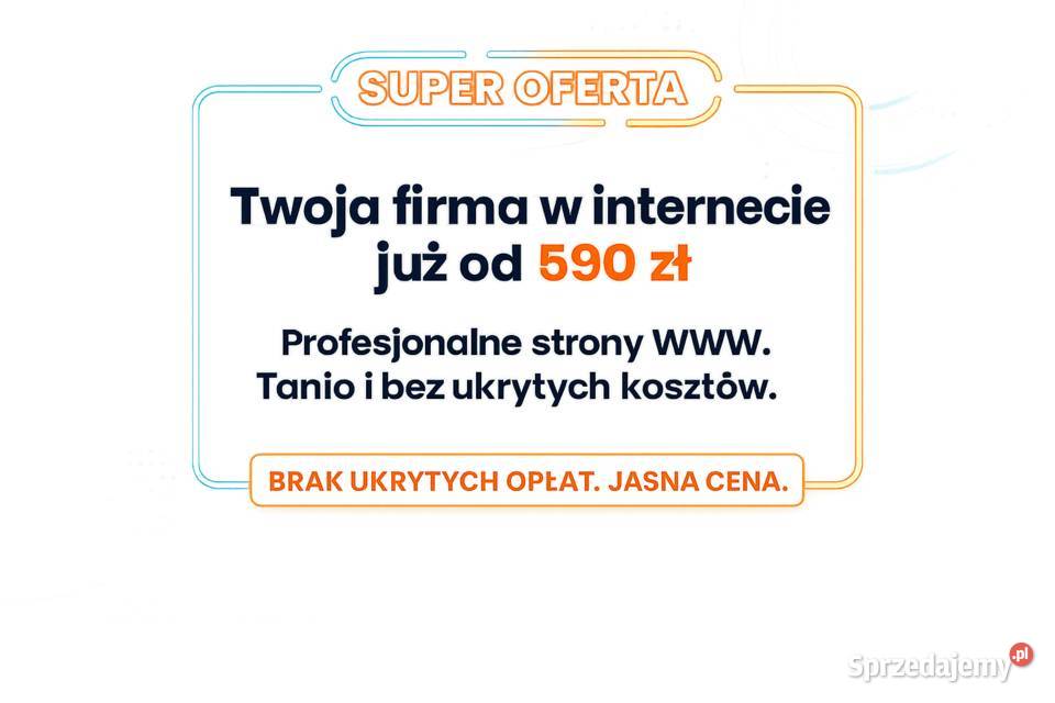Strona internetowa już 590 BEZ PRZEPŁACANIA Opole