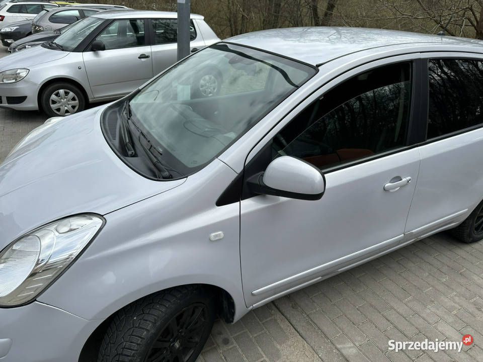 Nissan Note Hands free drugie opony klimatronik elektryczne lusterka Wejherowo