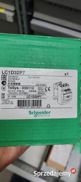 Stycznik Schneider LC1D32P7 Błonie sprzedam