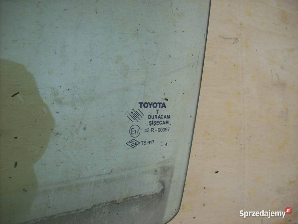 Corolla Verso II Szyba lewy przod przednia lewa mazowieckie Mińsk Mazowiecki