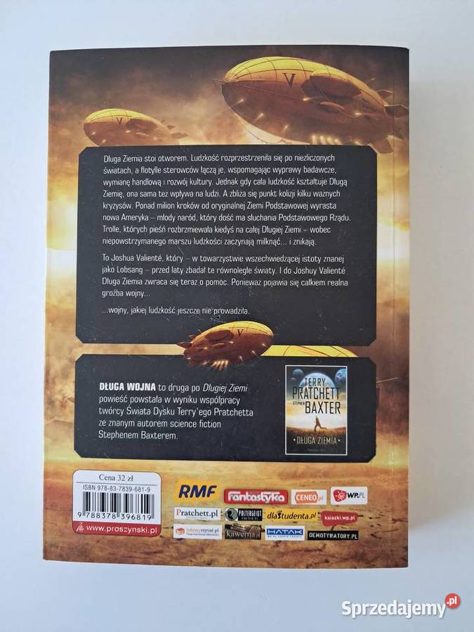 Książka Długa wojna T Pratchett S Baxter do Kraków